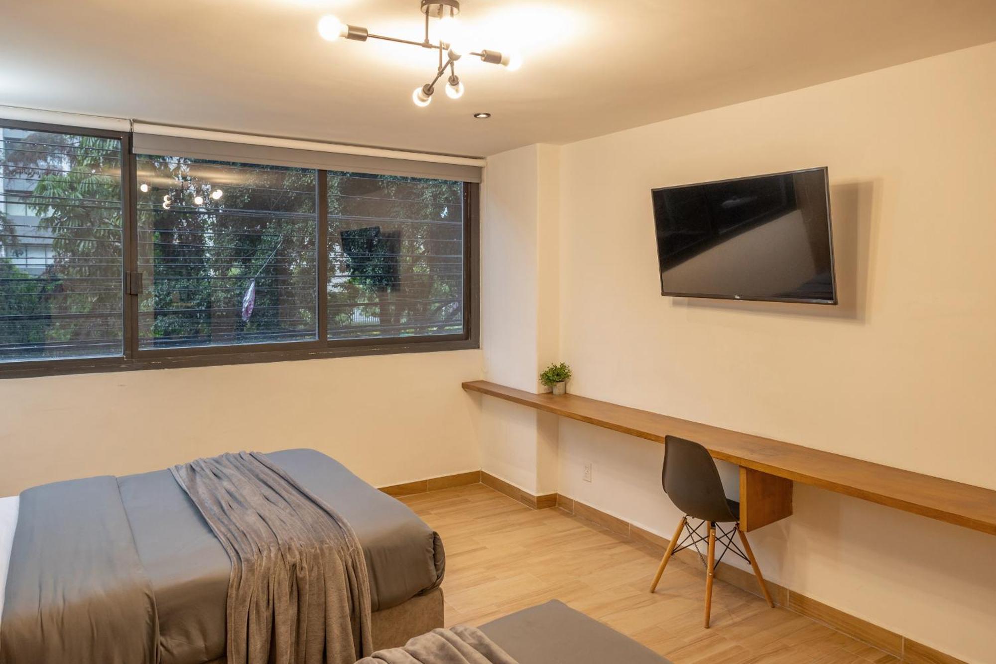 Posh Polanco Stay Tvs And Desks In Each Room Mexico by Eksteriør bilde