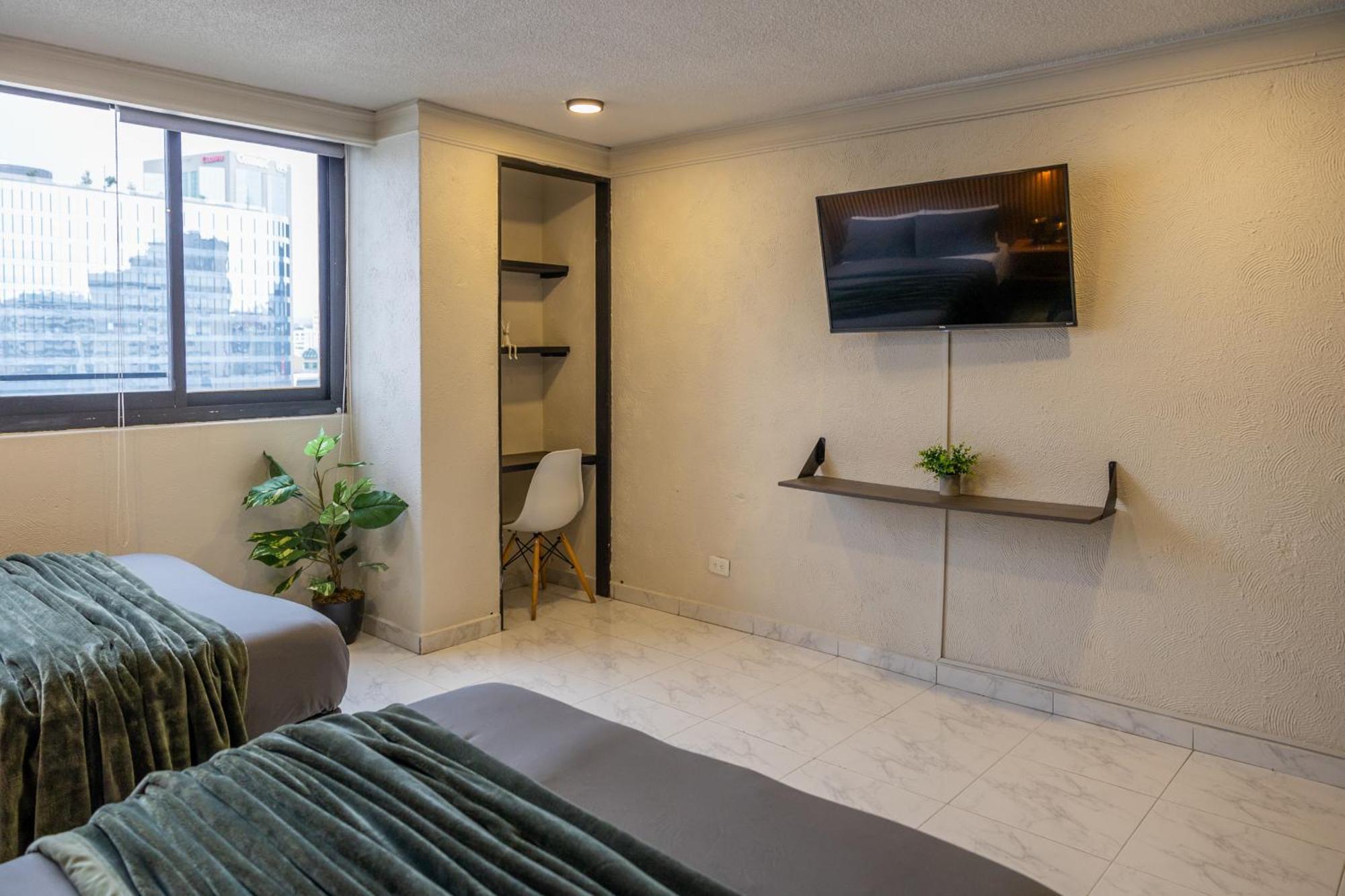 Posh Polanco Stay Tvs And Desks In Each Room Mexico by Eksteriør bilde